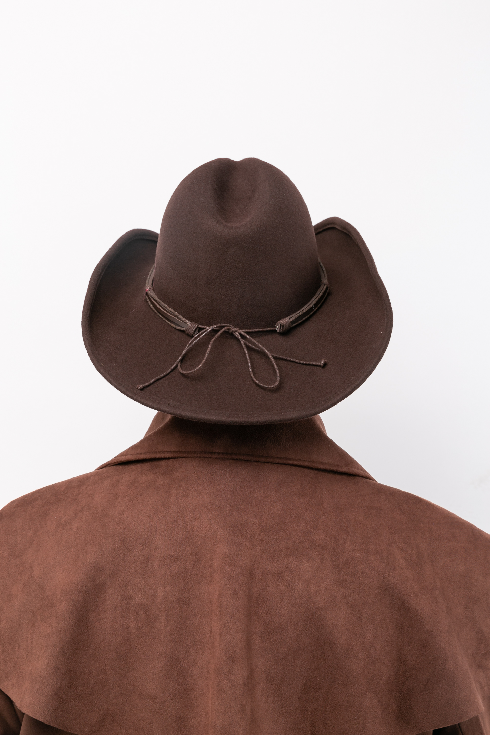 Chapeau de cowboy, marron