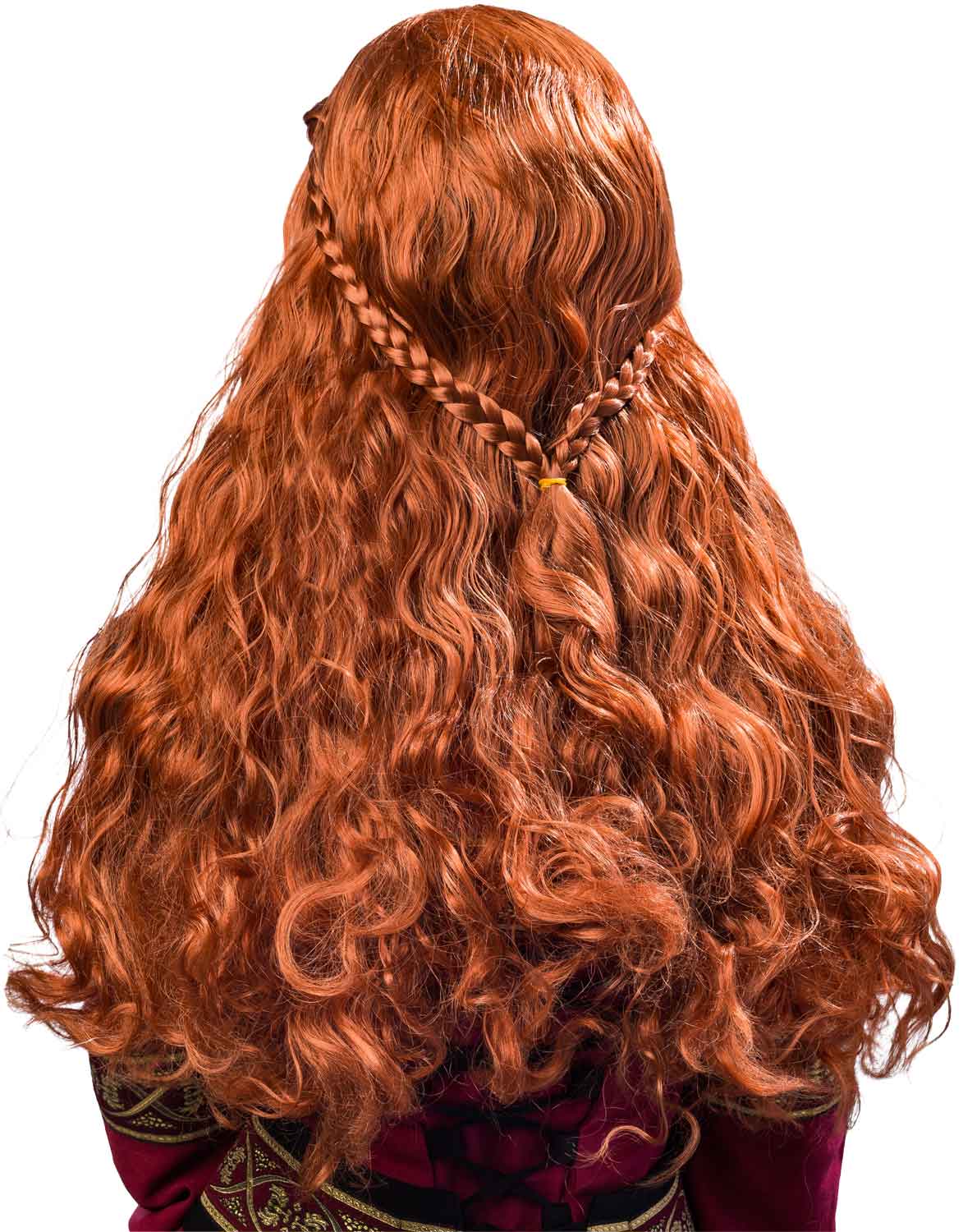 Wig medieval, brown