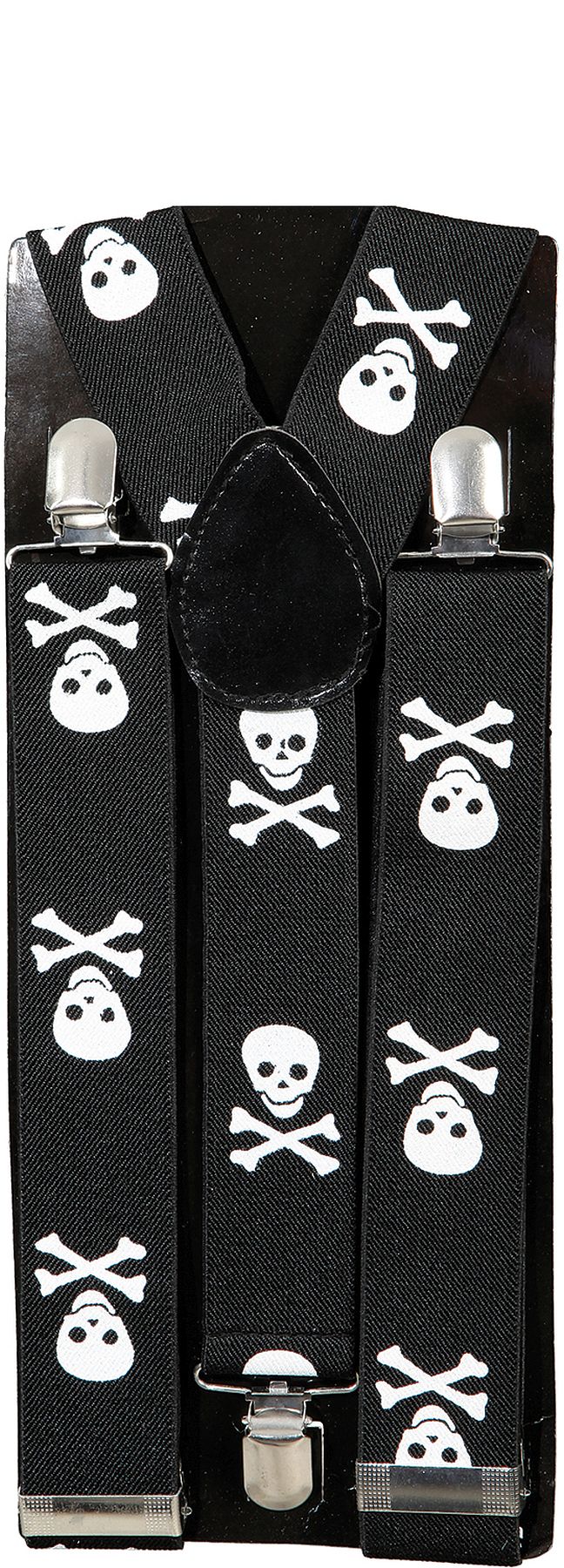 Suspenders, skull