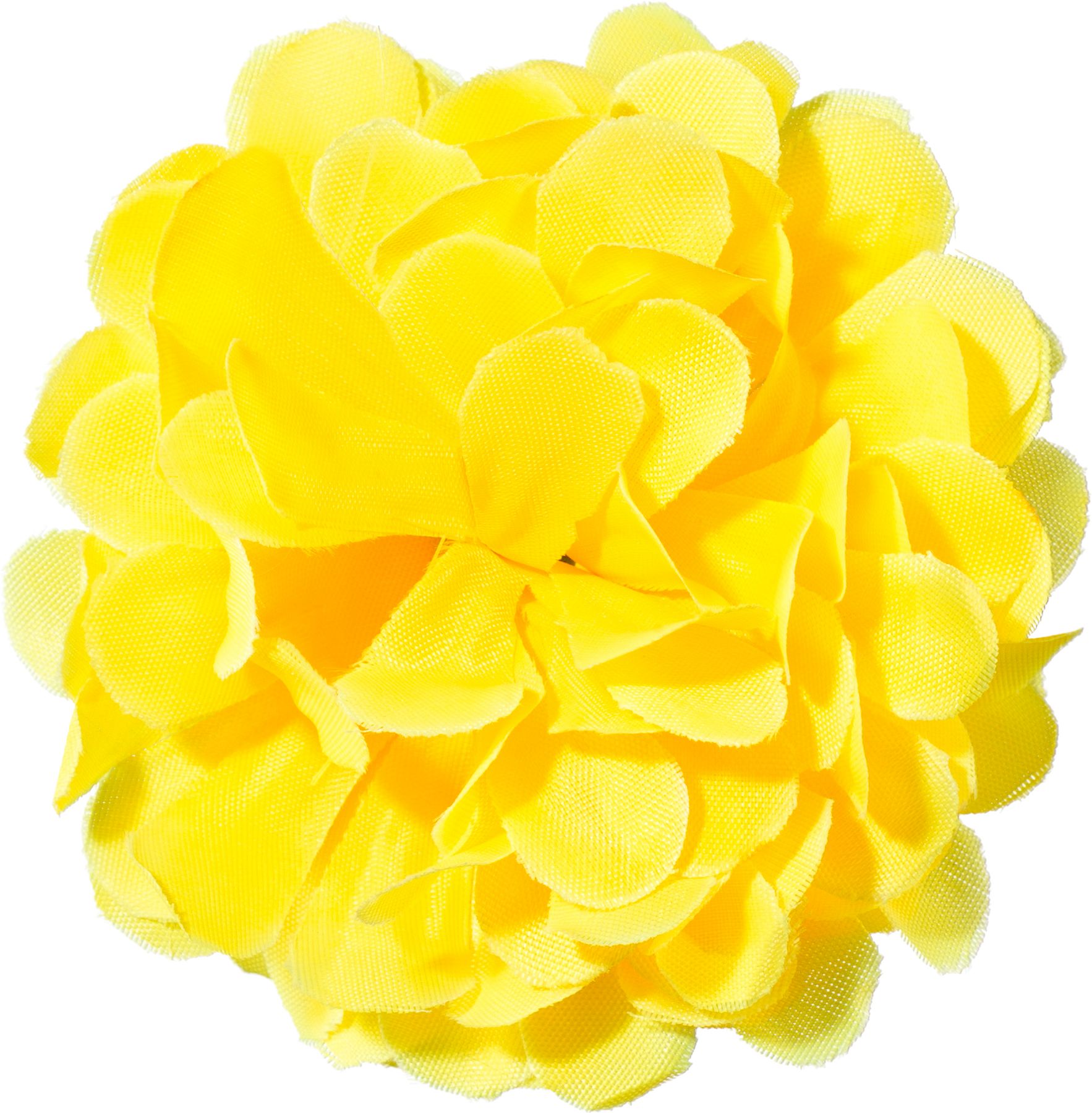 Stick on chrysanthemum 10cm, yellow