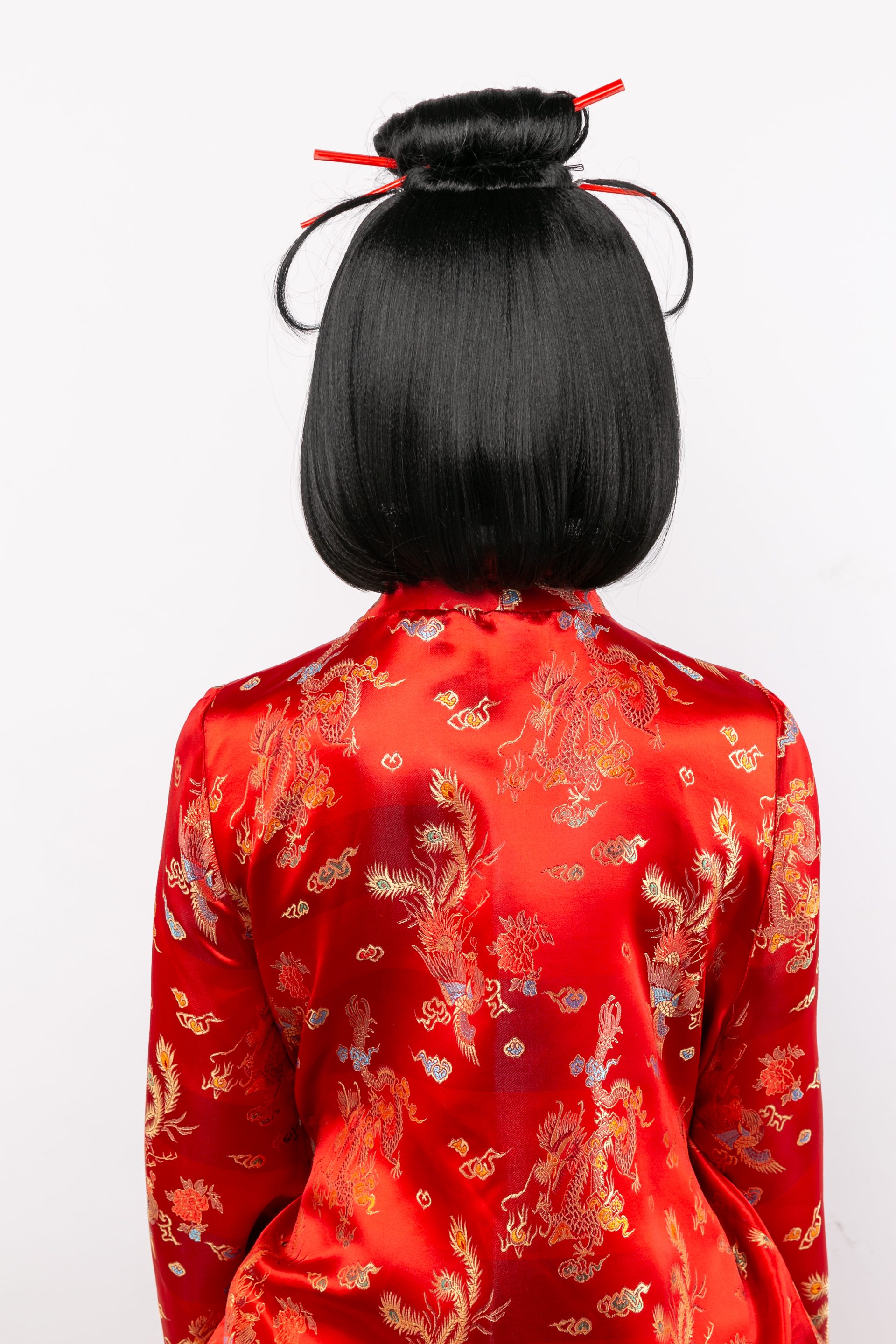 Geisha wig, black Geisha wig, black