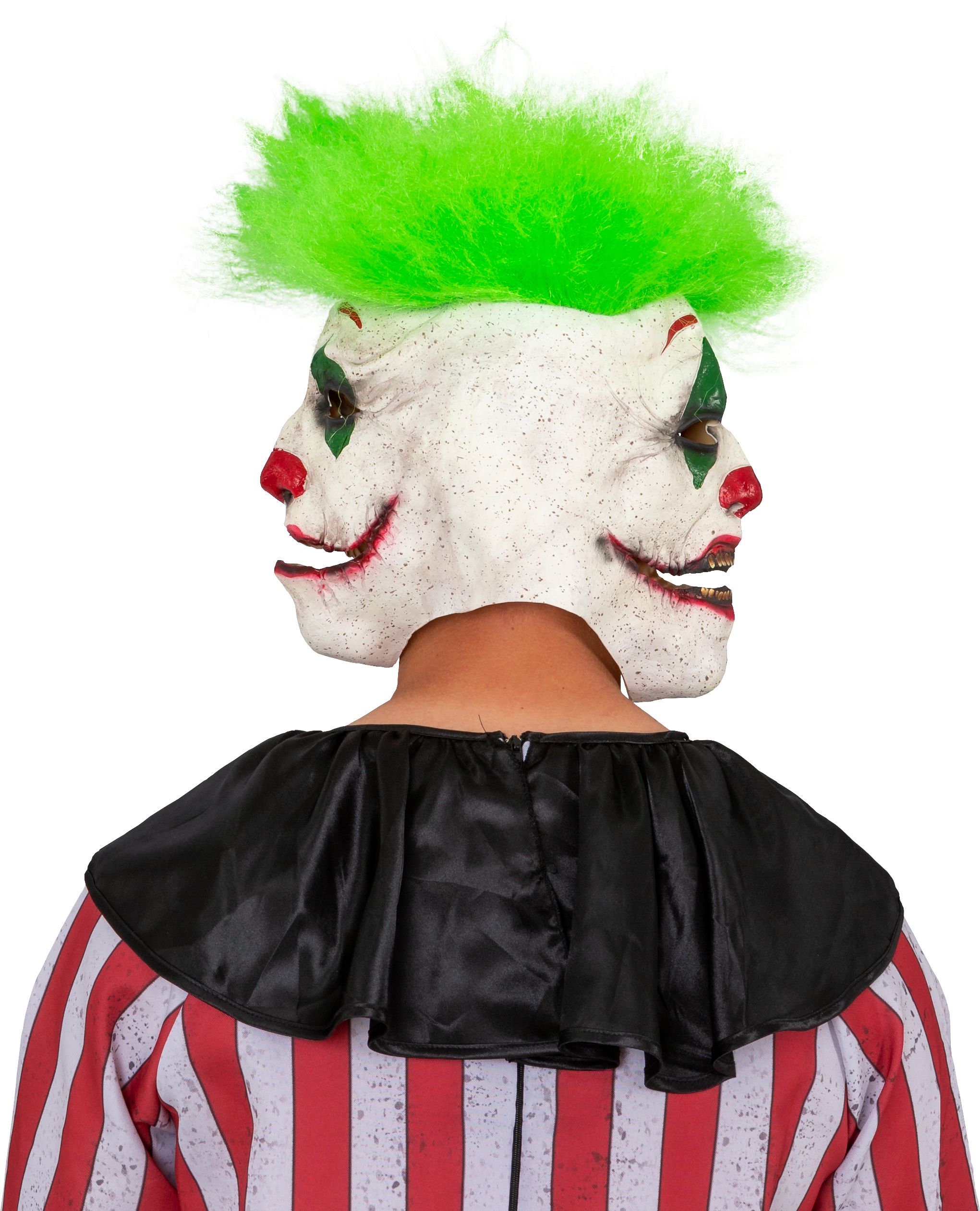 Maske Clown Triple Face