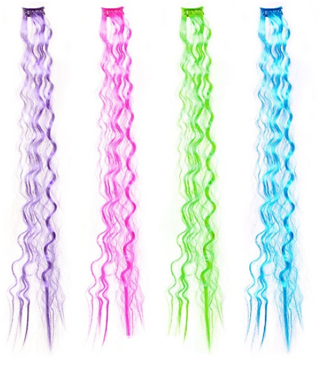 Hair clips 80's set 