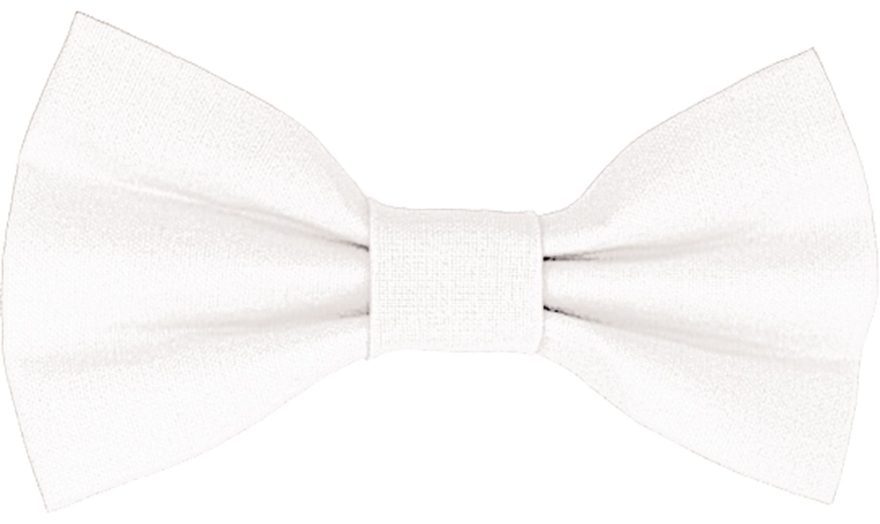 Bow tie 12cm, white
