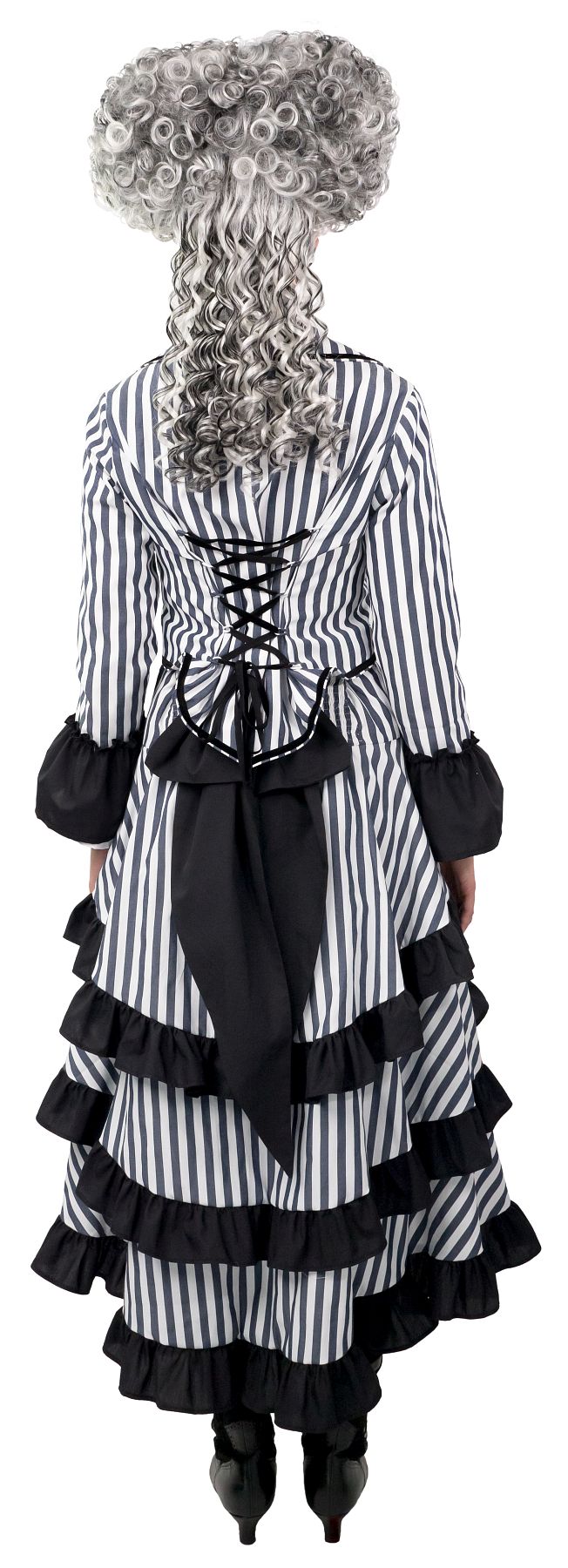 Victorian jacket, blue-white