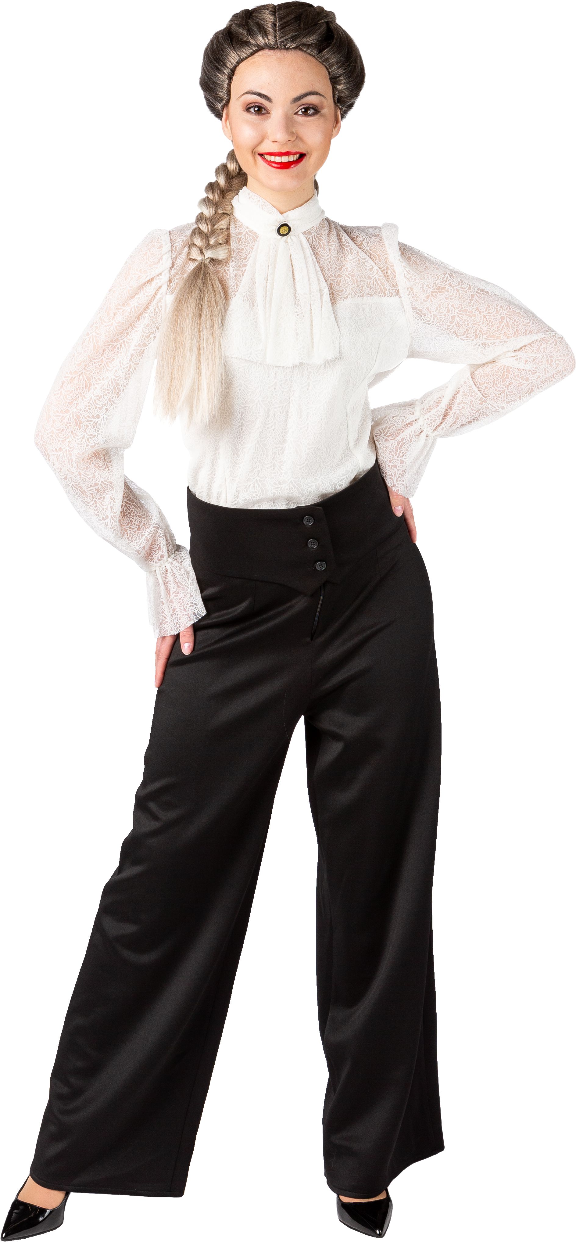 Spitzenbluse Steampunk