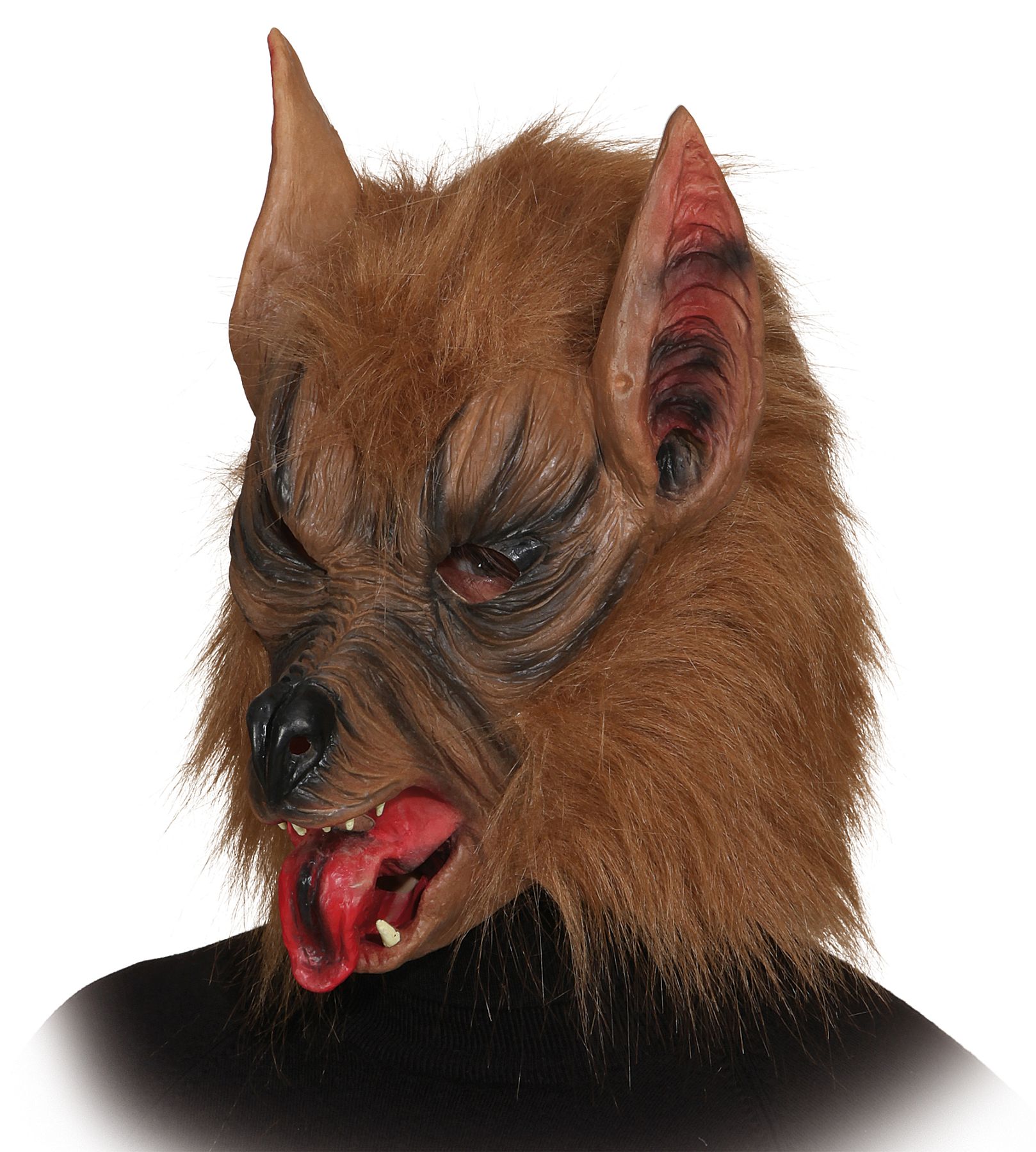 Werwolf-Maske, braun 