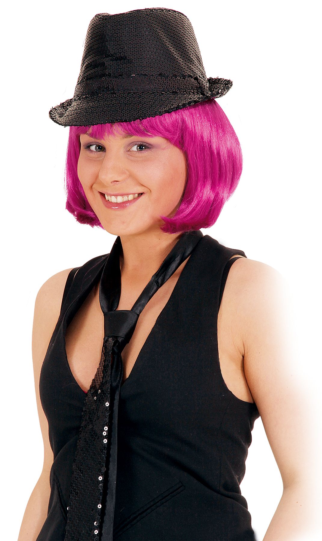 Hut Discoqueen, schwarz 