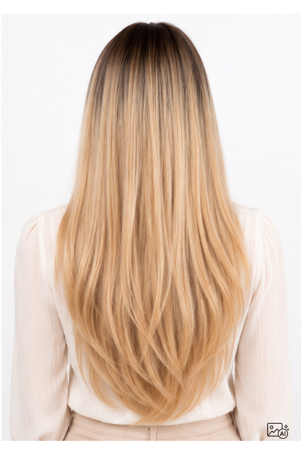Sumner wig, blonde