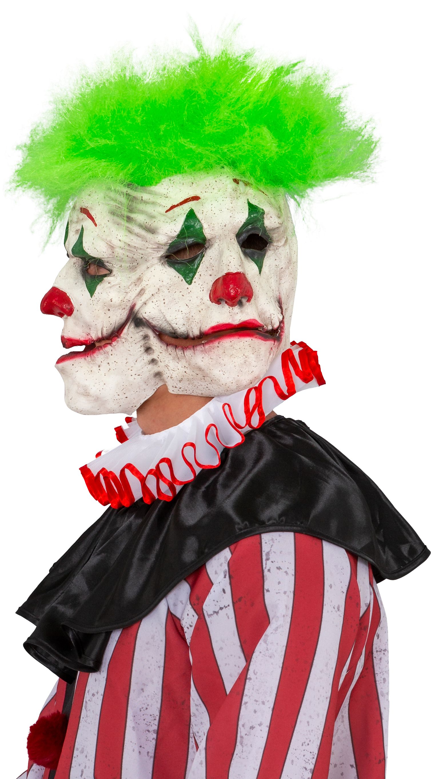 Maske Clown Triple Face