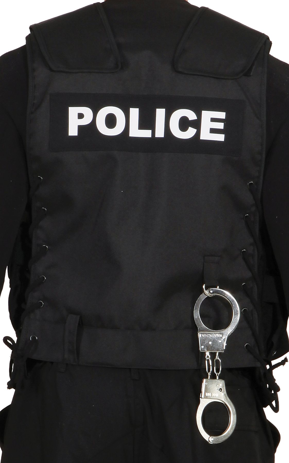 Gilet policier, noir