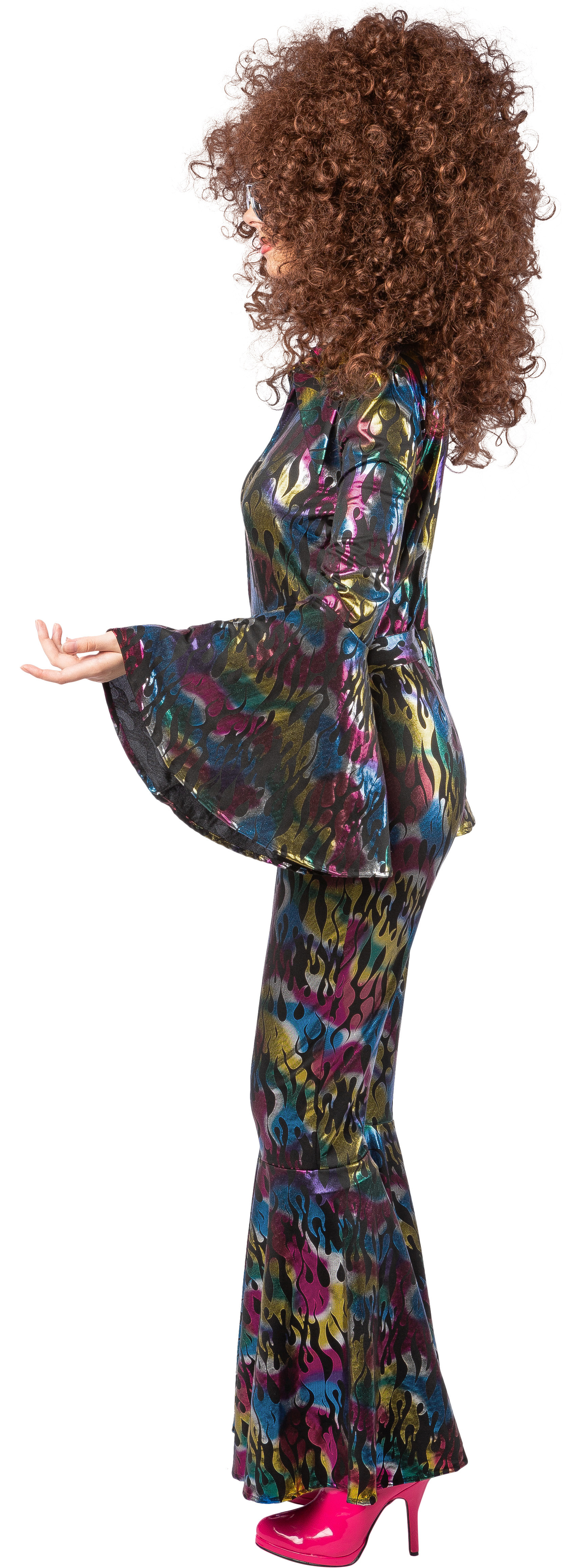 Jumpsuit "Chrom Flammen" 38/40